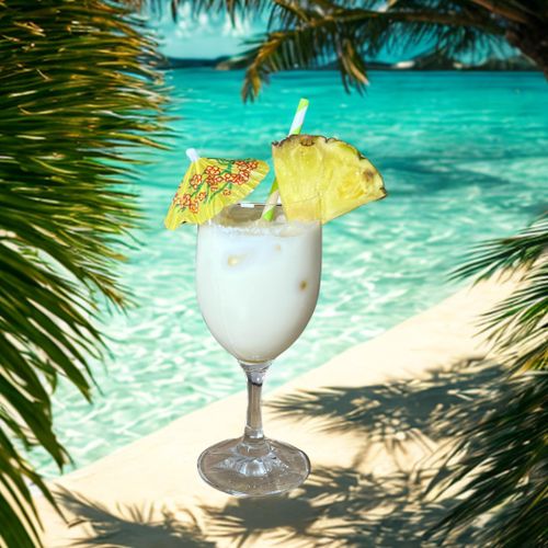 Eksoottinen Pina Colada cocktail - Yuwa's Thai Dining Helsinki thairavintola drinksktail.
