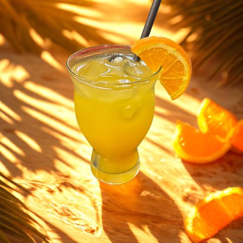 Mango drinkki - Yuwa's Thai Dining thairavintola Helsinki, eksoottinen alkoholiton cocktail.